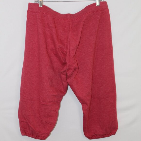 Bitten Sarah Jessica Parker Vintage Y2K red-ish jogger style crop sweatpants XXL - Picture 3 of 6